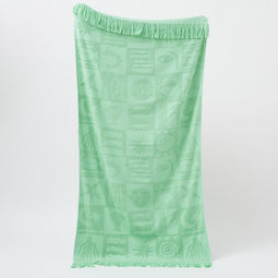 Sunnylife 2023 Luxe Towel De Playa Esmeralda