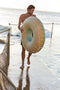 Sunnylife 2023 Vintage Pool Ring Utopia Pale Banana Mint