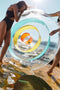 Sunnylife 2023 Luxe Twin Lie-On Float Flashback Multi