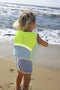 Sunnylife 2023 Swim Vest 1-2 EU Shark Tribe Blue Neon Citrus