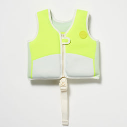 Sunnylife 2023 Swim Vest 2-3 EU Shark Tribe Blue Neon Citrus