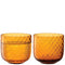 L.S.A. Dapple Tumbler 300ml Sun Amber Set of 2 Pieces
