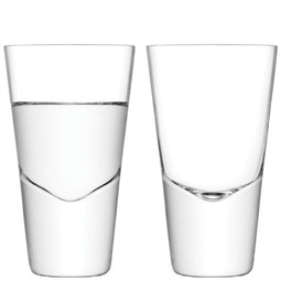 L.S.A. Bar Vodka Glass 3.5oz Clear x 2