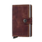 Secrid Mini Wallet vintage bruin