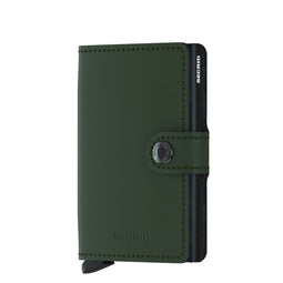 Secrid Mini wallet Matte Green black
