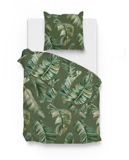 Zo Home Dekbedovertrekset Katoen Satijn Alanzo - green