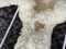 LINNICK Hoodie Flanel Fleece Deken Met Capuchon Snake zwart/antraciet 130x180cm