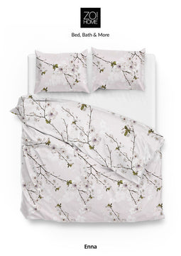 Zo Home Dekbedovertrek Katoen Enna - pink