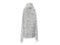 LINNICK Hoodie Flanel Fleece Deken Met Capuchon Bont Rabbit grijs 130x180cm