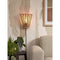 Wandlamp Merapi - Bamboe/Zwart - 30x15x30cm