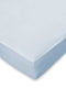 LINNICK Ledikant Baby Hoeslaken Jersey Stretch - licht blauw 70x140/150cm