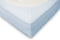 LINNICK Ledikant Baby Hoeslaken Jersey Stretch - licht blauw 70x140/150cm
