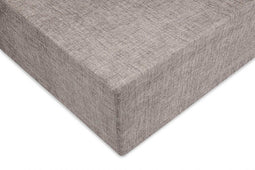Zo Home Lino Hoeslaken Katoen Linnen Look 35cm Hoek - chocolat