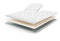 Elegance Split Topper Matras Traagschuim 6cm
