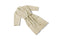 LINNICK Flanel Fleece Badjas Croco - ivoor