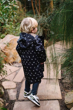 THE YOUNGSTERS - Unisex Kids Rain Parka - Fox Print