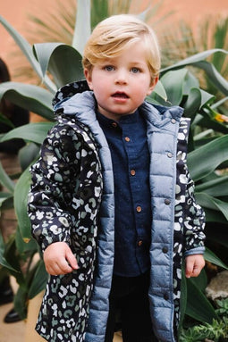 Down Jacket & Inner Layer - Blue