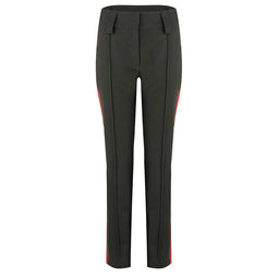 Rain Pants - Green - Red Stripe