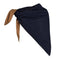 Waterproof Scarf - Navy Wool Pinstripe