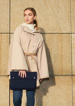 Waterresistant Laptop Sleeve - Navy