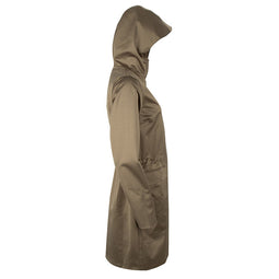 Waterproof Rain Parka - Green Satin