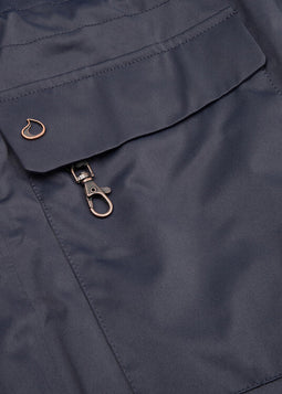 Waterproof Rain Parka - Navy