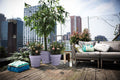 Elho Loft Urban Schotel Rond 24 - Schotel voor Buiten - Ø 24.4 x H 3.4 cm - Lavendel lila
