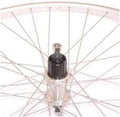 Roland Achterwiel 28 inch - Aluminium velg - Zilver - Vaste as - 7/8 speed - Spaak 14