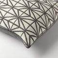 Dutch Decor NISA - Buitenkussen 30x50 cm - waterafstotend en uv-bestendig - Charcoal Gray - antraciet