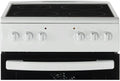 ok OFC 12321-1 A - Fornuis - Elektrisch - Keramisch - 4 kookzones - breedte 49.5 cm - wit