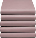 //Hoeslaken double jersey Lits-j. XL - 180x220cm & 200x200cm (74) mauve (tot 25 cm) Damai