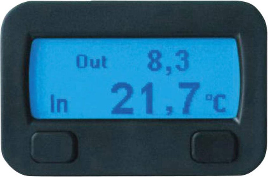 10320 Sinustec Thermostaat Thermostaatfunctie, Opbouw, Inbouw, Binnentemperatuur, Buitentemperatuur, IJswaarschuwing, S