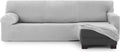 Hoes voor chaise longue met korte armleuning rechts Eysa THOR Grijs 110 x 110 x 310 cm