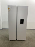 Exquisit SBS146-WS-041EW - Amerikaanse koelkast - Waterdispenser - No Frost - 439 liter - Wit
