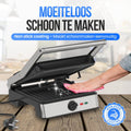 Strex Tosti Apparaat XL - Contactgrill - 2200W Temperatuurregeling - Platen 31x29 cm