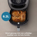 Philips 3000 Series - Airfryer NA331/00 - RapidAir Plus - 6.2L - Zwart