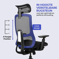 Stane Premium - Ergonomische Bureaustoel - Volledig verstelbaar - Zwart