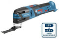 Bosch GOP 12V-28 - Accumultitool - Starlock interface - Blauw Zwart