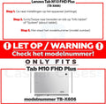 3-Vouw sleepcover hoes - Geschikt voor Lenovo Tab M10 FHD Plus (x606F) - Paars