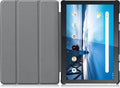 3-Vouw sleepcover hoes - Geschikt voor Lenovo Tab M10 FHD Plus (x606F) - Paars