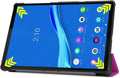 3-Vouw sleepcover hoes - Geschikt voor Lenovo Tab M10 FHD Plus (x606F) - Paars