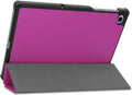 3-Vouw sleepcover hoes - Geschikt voor Lenovo Tab M10 FHD Plus (x606F) - Paars