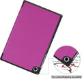 3-Vouw sleepcover hoes - Geschikt voor Lenovo Tab M10 FHD Plus (x606F) - Paars