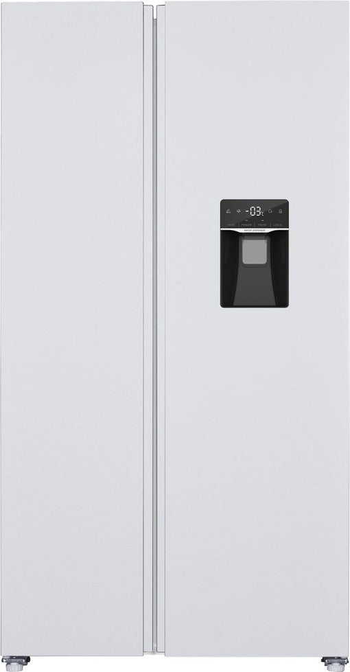 Exquisit SBS146-WS-041EW - Amerikaanse koelkast - Waterdispenser - No Frost - 439 liter - Wit