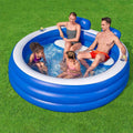Bestway Opblaasbare Familiebad 231x219x79 +6 Jaar Tuin 54422