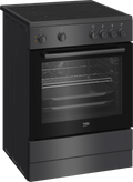 Beko FBM6701A - Vrijstaand Fornuis - 4 Vitroceramic Hob - 9400 W - Anthracite