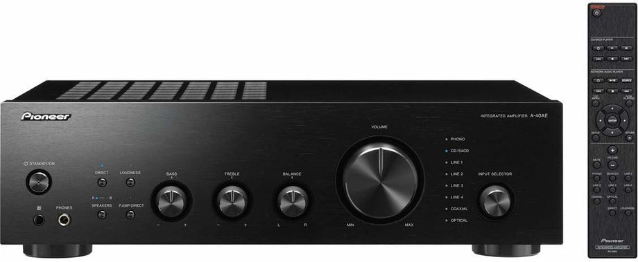 Pioneer A-40AE - Geïntegreerde versterker - 60W RMS - Zwart
