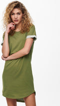 JDY JDYIVY S/S DRESS JRS NOOS - Dames Jurk - Korte Mouwen - Stretch - Maat XS