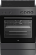 Beko FBM6701A - Vrijstaand Fornuis - 4 Vitroceramic Hob - 9400 W - Anthracite