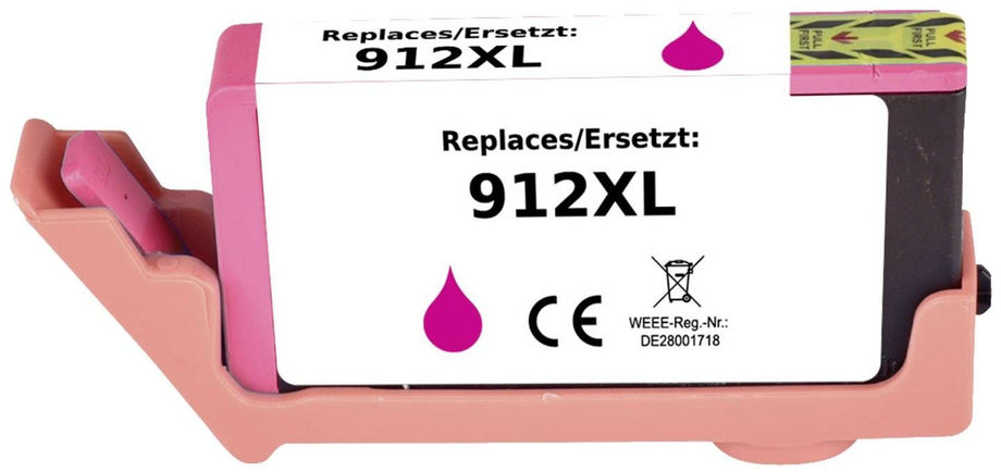 Renkforce RF-5706054 - Inktcartridge - Vervangt HP 912XL 3YL82AE - Magenta